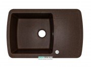 Мойка для кухни Adamant Optimaks 780х500 мм искусственный гранит mokko 4824296101112