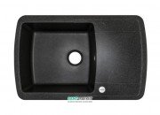 Мойка для кухни Adamant Optimaks 780х500 мм искусственный гранит графит 4824296101113