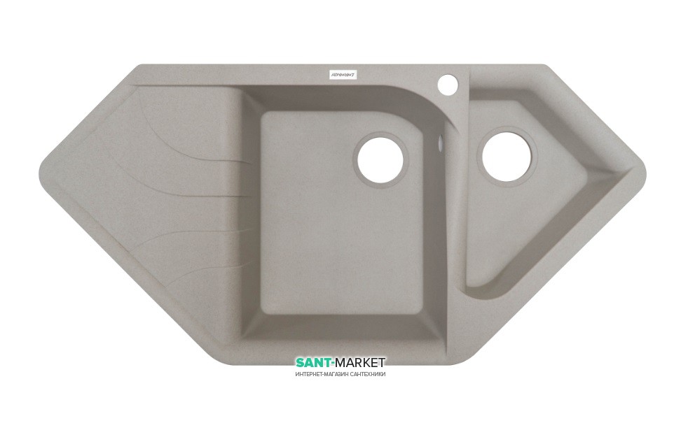 Мийка для кухні Adamant Spirit 1000х500 мм штучний граніт авена 4824296101306