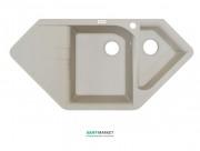 Мийка для кухні Adamant Spirit 1000х500 мм штучний граніт ivory 4824296101308