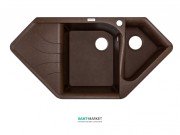 Мойка для кухни Adamant Spirit 1000х500 мм искусственный гранит mokko 4824296101312