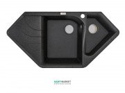 Мойка для кухни Adamant Spirit 1000х500 мм искусственный гранит графит 4824296101313