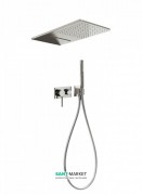 Душевая система скрытого монтажа Tres 3V сталь 21027301AC