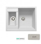 Мойка для кухни Adamant Duplex 615х500 мм искусственный гранит авена 4824296101606