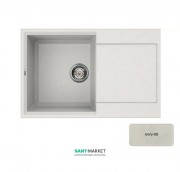 Мойка для кухни Adamant Horizon 790х500 мм искусственный гранит ivory 4824296101508