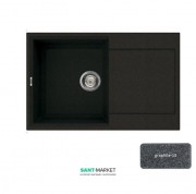 Мойка для кухни Adamant Horizon 790х500 мм искусственный гранит графит 4824296101513