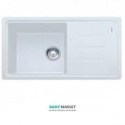 Мийка для кухні Adamant Slim Long 780х435 мм штучний граніт білий 4824296101701