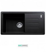 Мойка для кухни Adamant Slim Long 780х435 мм искусственный гранит черный 4824296101703