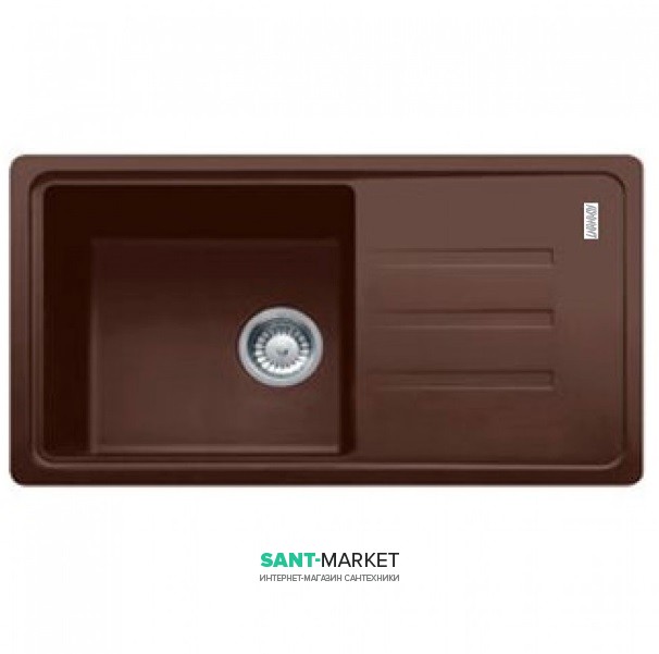 Мийка для кухні Adamant Slim Long 780х435 мм штучний граніт коричневий 4824296101705