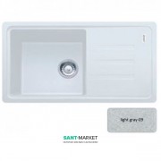 Мийка для кухні Adamant Slim Long 780х435 мм штучний граніт old stone 4824296101710