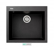 Мойка для кухни Adamant Univer 560х500 мм искусственный гранит черный 4824296102103