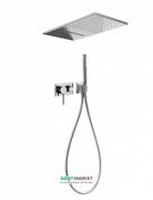 Душевая система скрытого монтажа Tres 3V хром 21027301