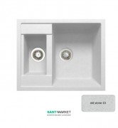 Мийка для кухні Adamant Duplex 615х500 мм штучний граніт old stone 4824296101610