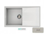 Мийка для кухні Adamant Novak 860х500 мм штучний граніт авена 4824296102006