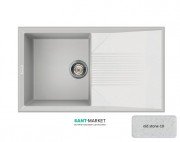 Мийка для кухні Adamant Novak 860х500 мм штучний граніт old stone 4824296102010