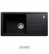 Мойка для кухни Adamant Slim Long 780х435 мм искусственный гранит черный 4824296101703