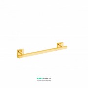 Держатель для полотенец Tres Cuadro Tres 40 см настенный металл золото 10763601OR