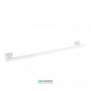 Держатель для полотенец Tres Cuadro Tres 60 см настенный металл белый матовый 10763603BM