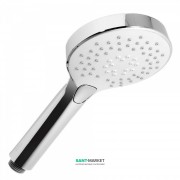 Душова лійка Tres Ø110 мм з гідромасажем 3 типи струменя білий/хром 29974905