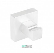 Крючок для ванной Tres Cuadro Tres одинарный белый матовый 10763620BM