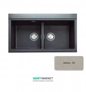 Мийка для кухні Adamant Similar 860х510 мм штучний граніт сахара 4824296102202