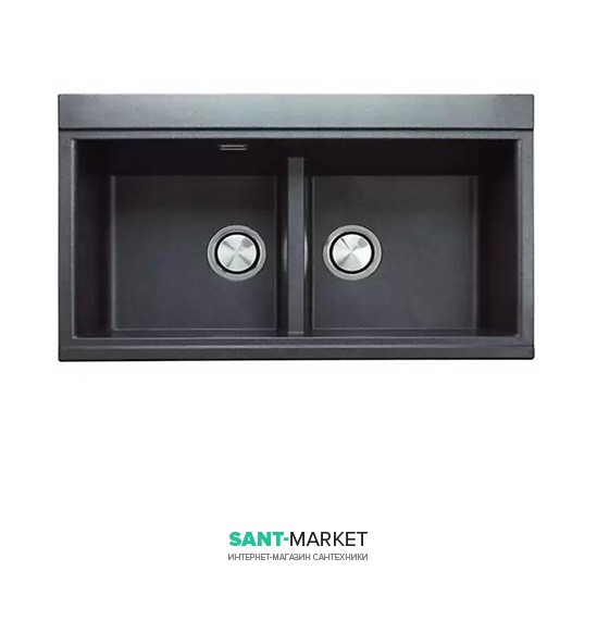 Мойка для кухни Adamant Similar 860х510 мм искусственный гранит серый 4824296102204