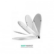 Сидіння з кришкою для унітазу Cielo Smile з м'яким опусканням білий CPVSMNEWF