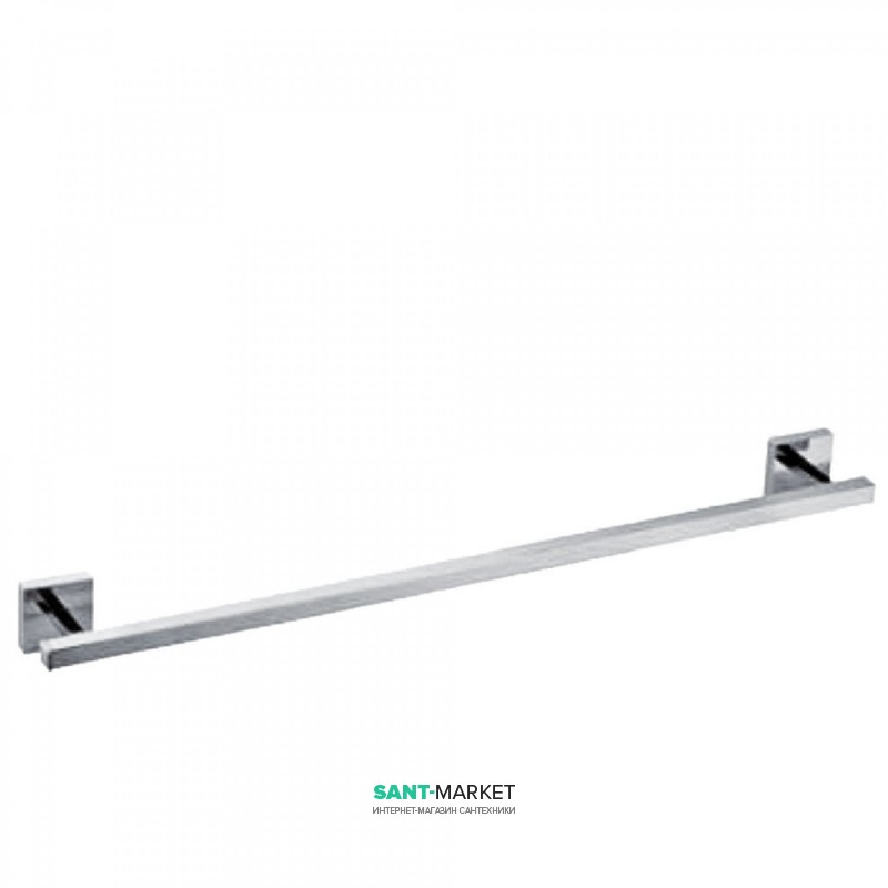 Тримач для рушників Tres Cuadro Tres 60 см настінний метал хром 10763603