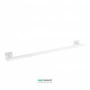 Держатель для полотенец Tres Cuadro Tres 60 см настенный металл белый матовый 10763603BM