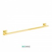 Держатель для полотенец Tres Cuadro Tres 60 см настенный металл золото 10763603OR