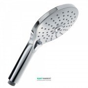 Душевая лейка Tres Ø130 мм с гидромассажем 3 типа струи хром 29974903