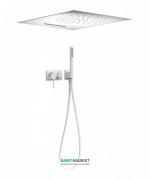 Душевая система скрытого монтажа Tres 3V белый матовый 21027303BM