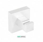 Гачок для ванної Tres Cuadro Tres одинарний білий матовий 10763620BM
