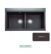Мойка для кухни Adamant Similar 860х510 мм искусственный гранит mokko 4824296102212