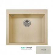 Мойка для кухни Adamant Univer 560х500 мм искусственный гранит ivory 4824296102108