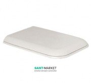 Сидіння з кришкою для унітазу Cielo Shui Comfort з м'яким опусканням білий матовий CPVSHCOTF-TL