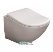 Унітаз Cielo Fluid підвісний без сидіння білий глянсовий FLVS