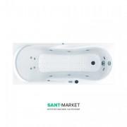 Ванна гідромасажна акрилова прямокутна PoolSpa Muza 150х70 система Economy 1 білий PHPD510SO1C0000
