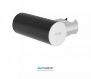 Тримач для душу Tres Loft colors регульований латунь чорний/хром 06183901NE