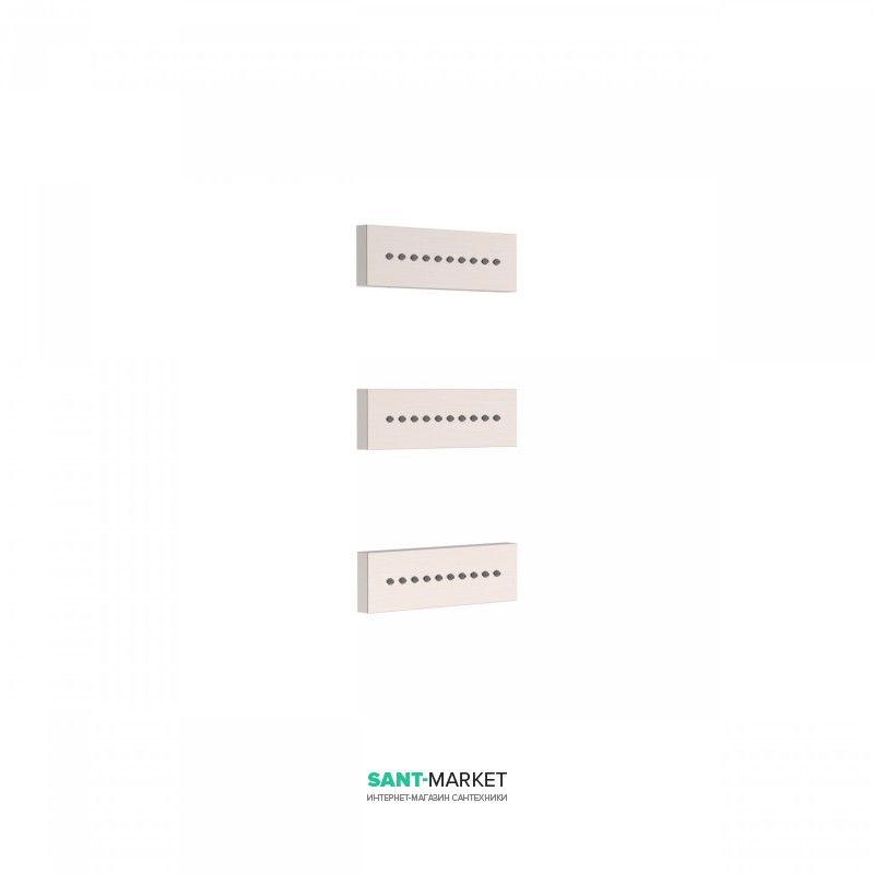 Гідромасажні форсунки Tres Showers з антивапняним покриттям латунь сталь 29951504AC