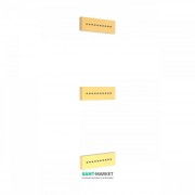 Гидромассажные форсунки Tres Showers с антиизвестковым покрытием золото 29951505OR