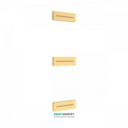 Гидромассажные форсунки Tres Showers с антиизвестковым покрытием матовое золото 29951505OM