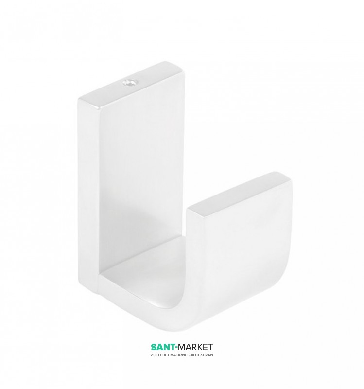 Крючок для ванной Tres Loft-Tres одинарный белый матовый 20063613BM