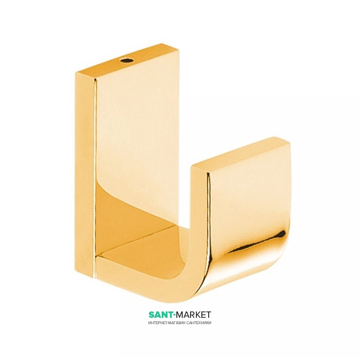 Крючок для ванной Tres Loft-Tres одинарный золото 20063613OR