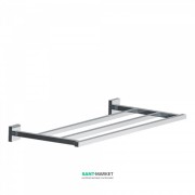 Полочка для ванной Tres Cuadro Tres 609 мм металл хром 10763608