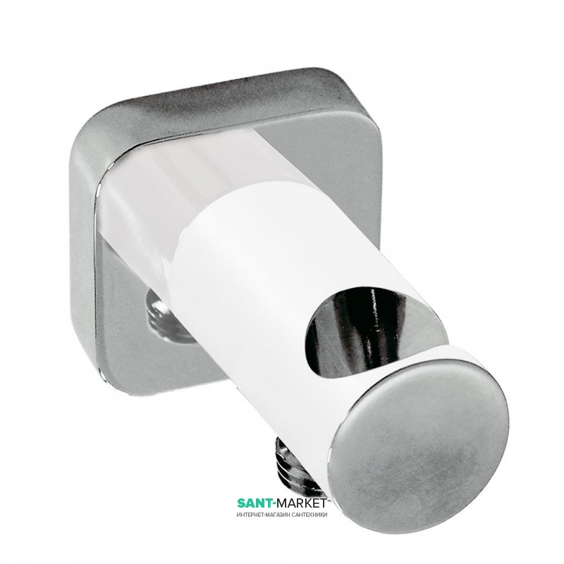 Шлангове підключення Tres Loft colors з тримачем для душу білий/хром 20018201BL