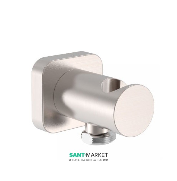 Шланговое подключение Tres с держателем для душа сталь 20018201AC