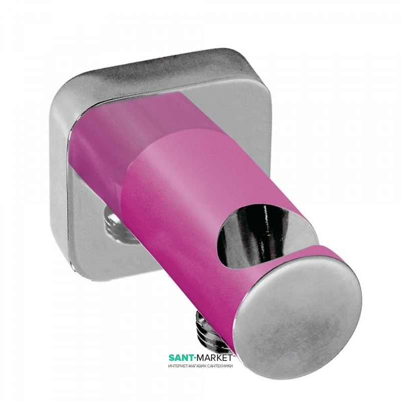 Шлангове підключення Tres Loft colors з тримачем для душу фіолетовий/хром 20018201VI