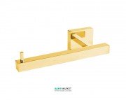 Держатель для туалетной бумаги Tres Cuadro Tres настенный золото 10763606OR