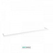 Тримач для рушників Tres Max-Tres 60 см настінний метал білий матовий 11463602BM